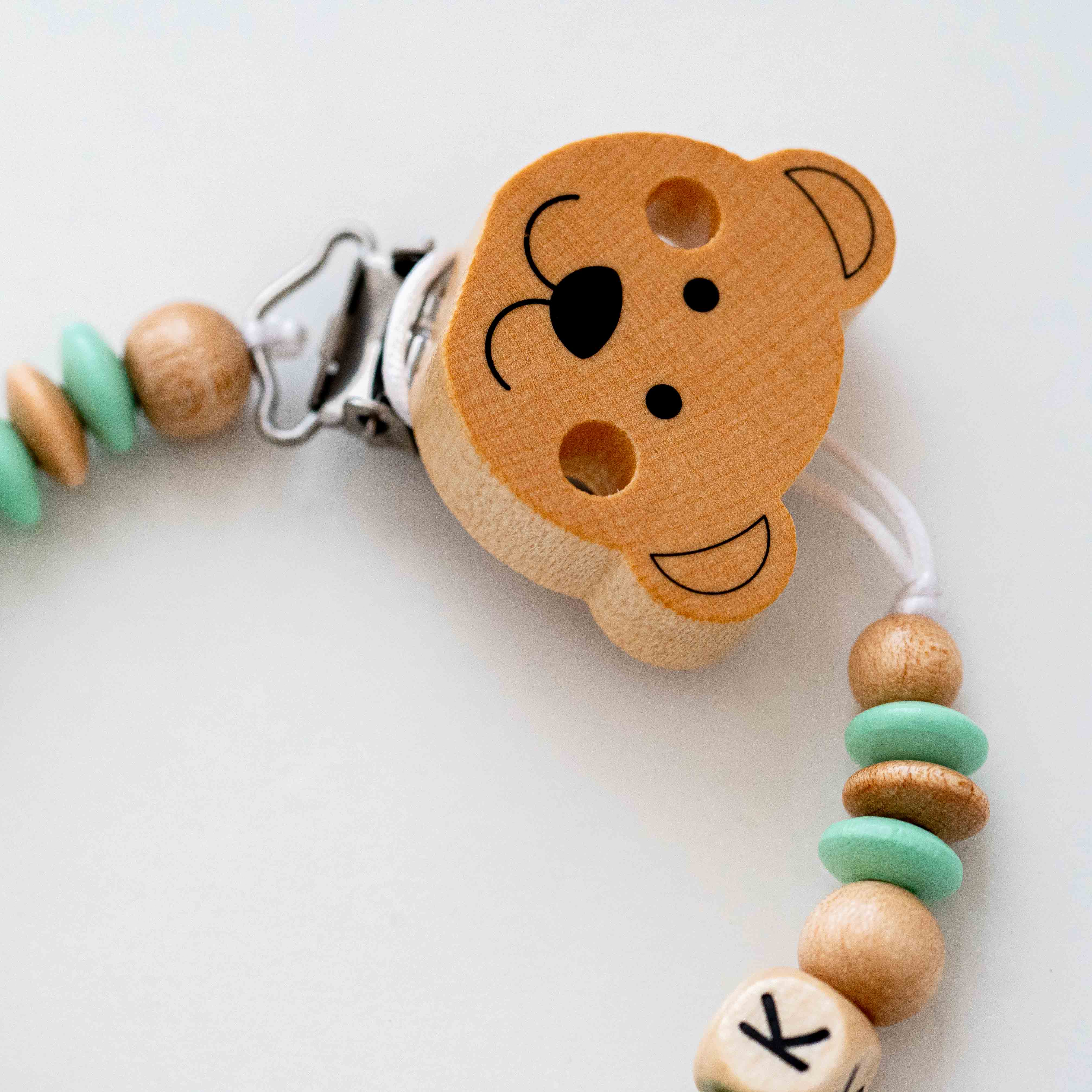 Řetízek na dudlík č.229 - jméno volitelné