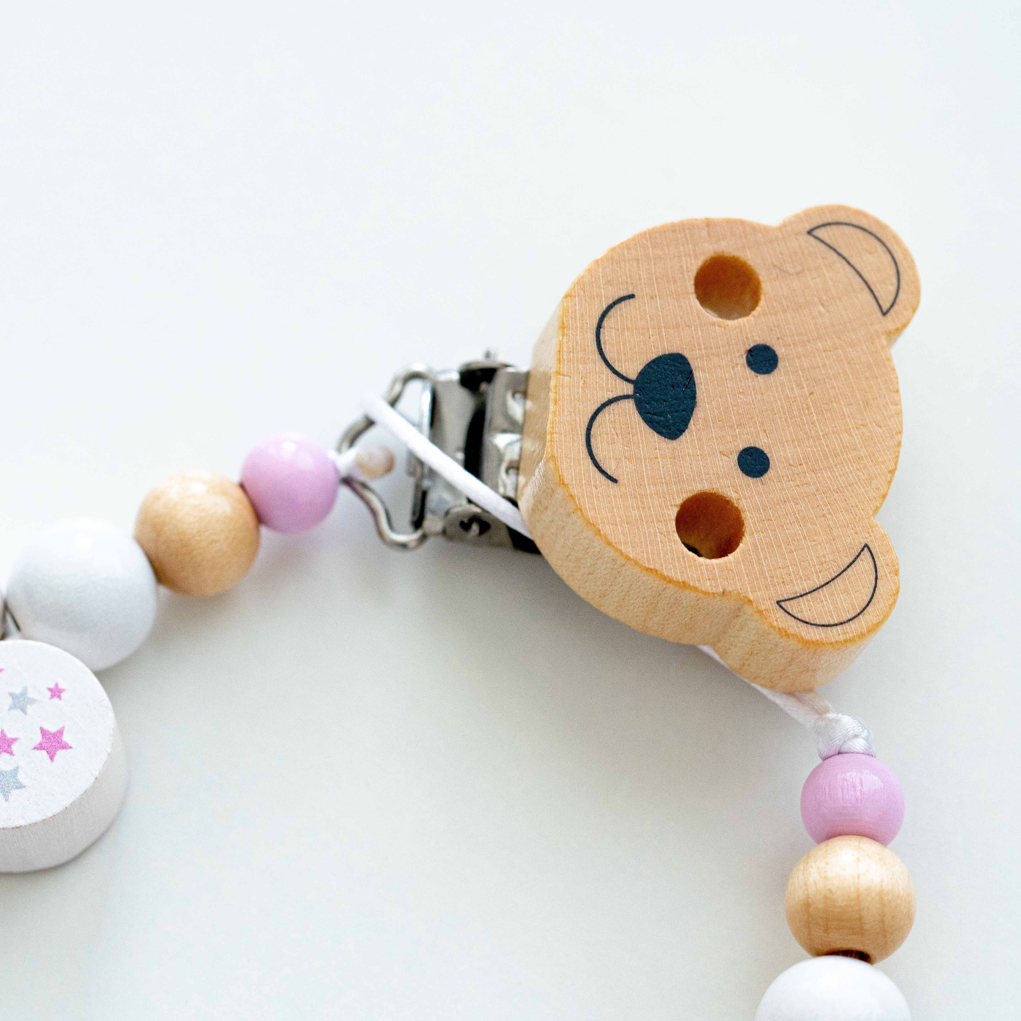 Řetízek na dudlík č.239 - jméno volitelné