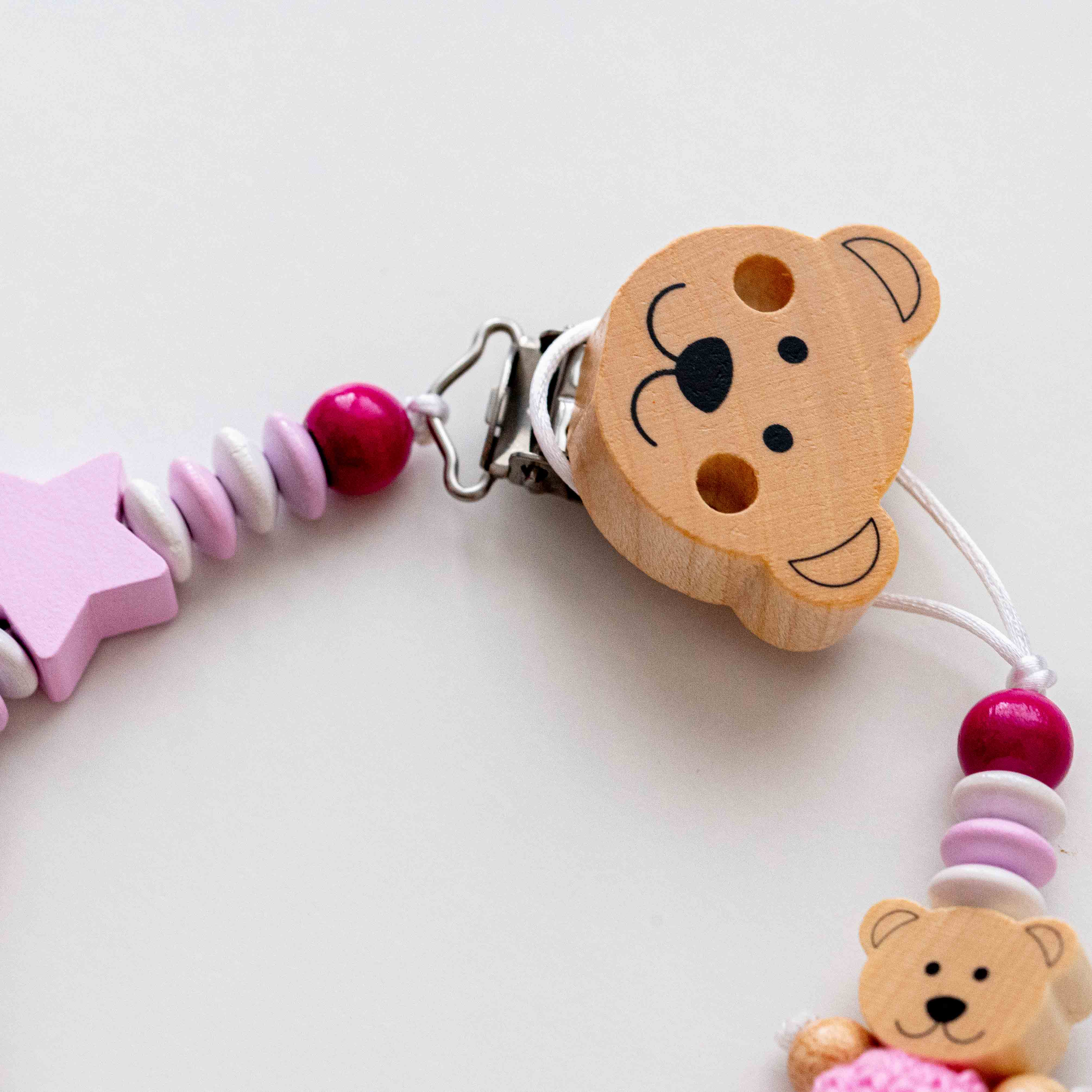 Řetízek na dudlík č.245 - jméno volitelné