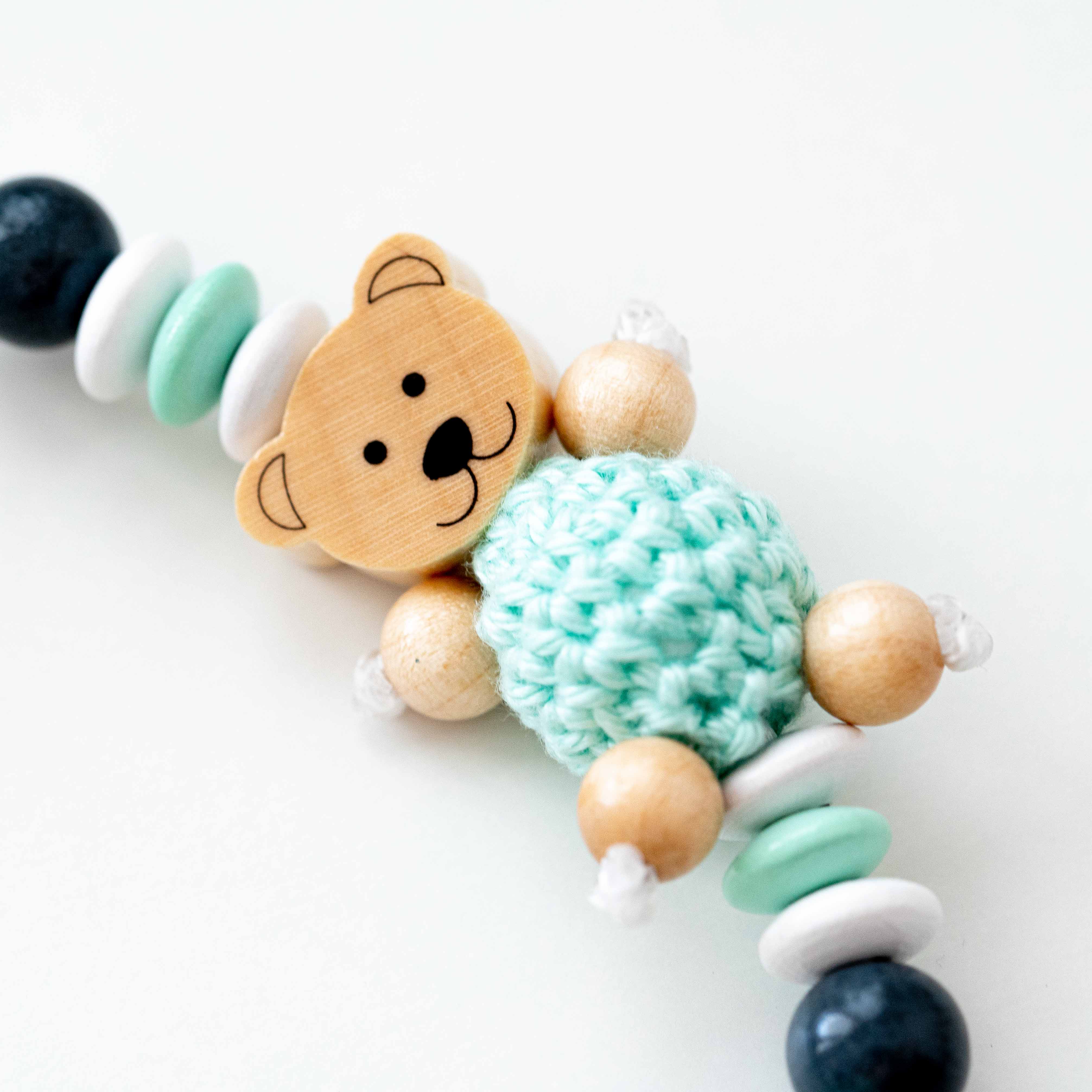 Řetízek na dudlík č.249 - jméno volitelné