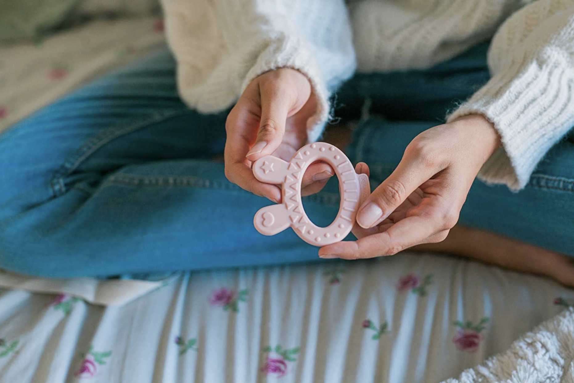 SUAVINEX | KOUSÁTKO HYGGE Králíček - RŮŽOVÁ