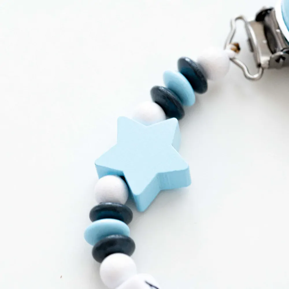 Řetízek na dudlík č.15 -jméno volitelné