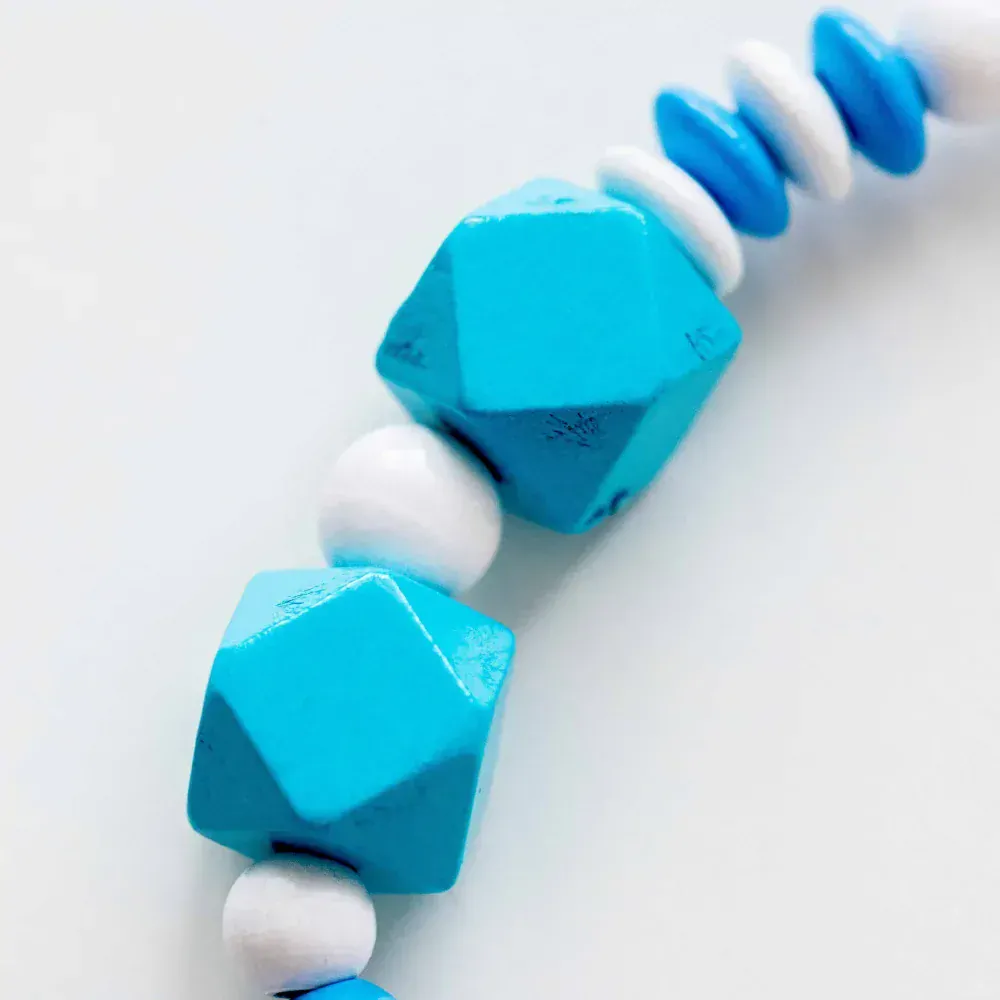 Řetízek na dudlík č.104 - jméno volitelné