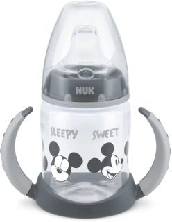 NUK LB+ lahev s kontrolou teploty, 150 ml Mickey mouse