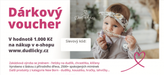 Dárkový voucher 1.000 Kč